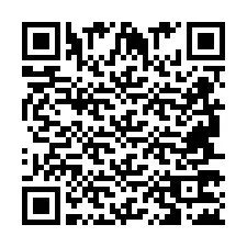 Codice QR per il numero di telefono +2694772297