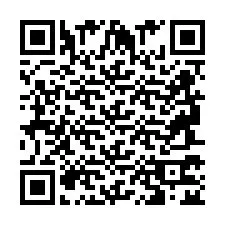 Codice QR per il numero di telefono +2694772401