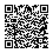 Código QR para número de telefone +2694772421