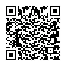 Código QR para número de telefone +2694772530