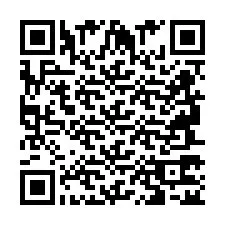 Código QR para número de teléfono +2694772584