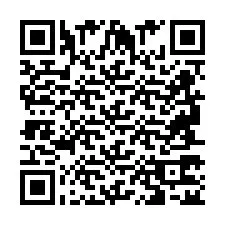 Código QR para número de telefone +2694772589