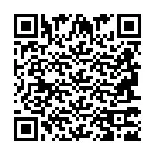 Código QR para número de telefone +2694772605