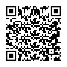 Código QR para número de telefone +2694772671