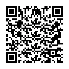 Código QR para número de teléfono +2694772801