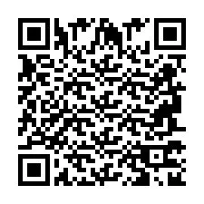 Codice QR per il numero di telefono +2694772815