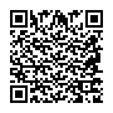 Código QR para número de teléfono +2694772829