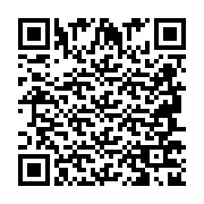 Código QR para número de telefone +2694772874