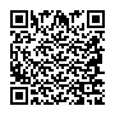 Codice QR per il numero di telefono +2694772974