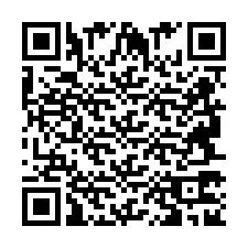 Código QR para número de teléfono +2694772982