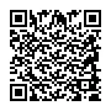 Codice QR per il numero di telefono +2694880601