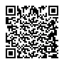 Código QR para número de telefone +2694880765