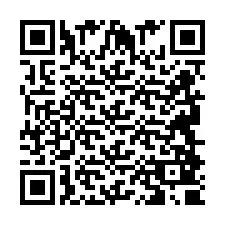 Código QR para número de teléfono +2694880872