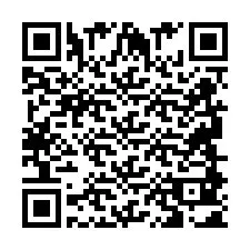 Código QR para número de teléfono +2694881009