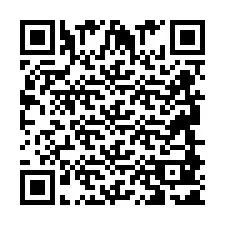 Código QR para número de teléfono +2694881101