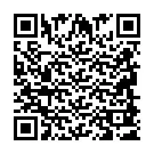 Código QR para número de telefone +2694881215