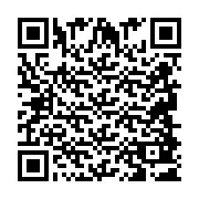 QR-код для номера телефона +2694881269