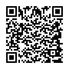 Código QR para número de telefone +2694881308