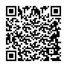 QR код за телефонен номер +2694881365