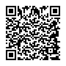 Código QR para número de teléfono +2694881368