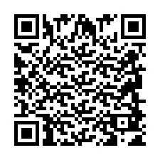 Codice QR per il numero di telefono +2694881421