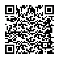 Código QR para número de telefone +2694881618