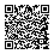 Código QR para número de telefone +2694881624