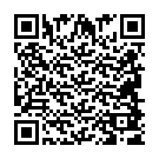 Código QR para número de teléfono +2694881627