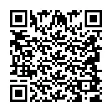 Codice QR per il numero di telefono +2694881628