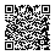 QR Code pour le numéro de téléphone +2694881661