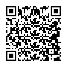 Código QR para número de teléfono +2694881673