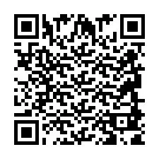 QR-code voor telefoonnummer +2694881801