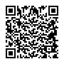 Codice QR per il numero di telefono +2694881817