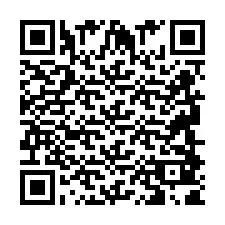 QR-код для номера телефона +2694881831