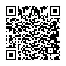 Código QR para número de teléfono +2694881873