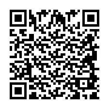 QR-код для номера телефона +2694881906