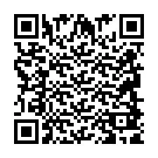 Código QR para número de teléfono +2694881921