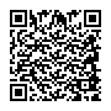 Código QR para número de teléfono +2694881990