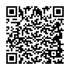 QR-code voor telefoonnummer +2694882106