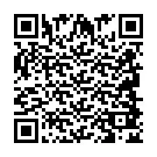 Codice QR per il numero di telefono +2694882438