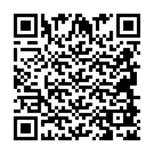 Código QR para número de teléfono +2694882543