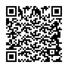 Código QR para número de teléfono +2694883006