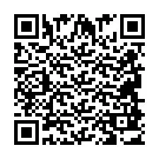 Codice QR per il numero di telefono +2694883057