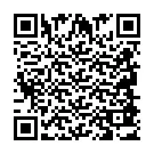 QR-code voor telefoonnummer +2694883098