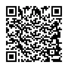 QR-code voor telefoonnummer +2694883340