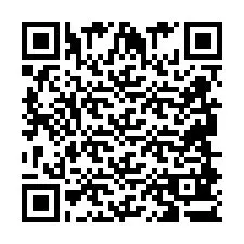 Código QR para número de teléfono +2694883349