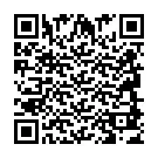 Código QR para número de teléfono +2694883400