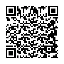 QR-code voor telefoonnummer +2694883432