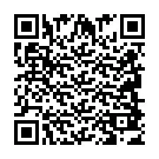 Código QR para número de telefone +2694883434