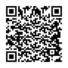 QR Code pour le numéro de téléphone +2694883439